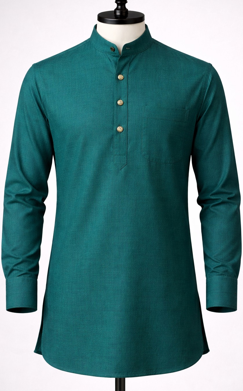 Peacock Green Anarkali Kurta