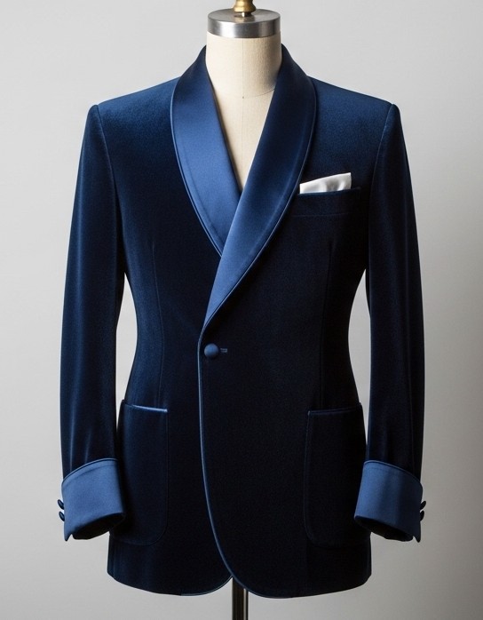 Velvet Smoking Jacket